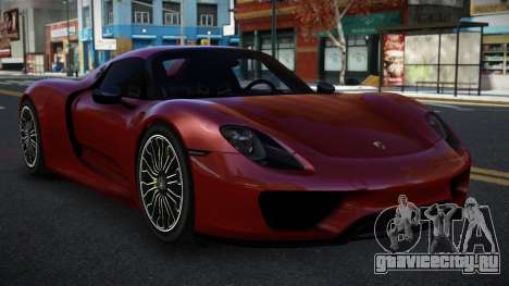 Porsche 918 Goxbeqex для GTA 4