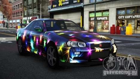 Nissan Skyline R34 Conia S2 для GTA 4