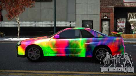Nissan Skyline R34 Conia S14 для GTA 4