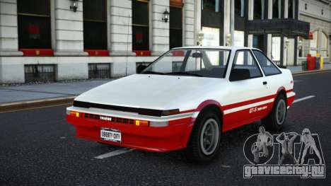 Toyota AE86 Toutu для GTA 4