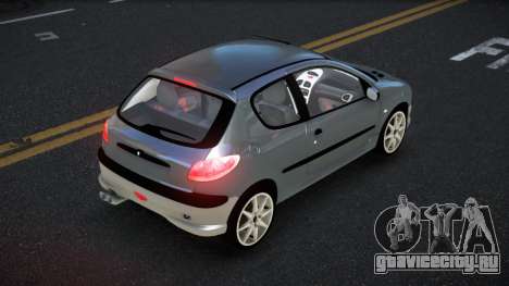 Peugeot 206 Liwi для GTA 4