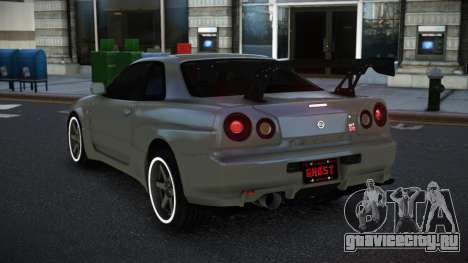 Nissan Skyline R34 Unuv для GTA 4