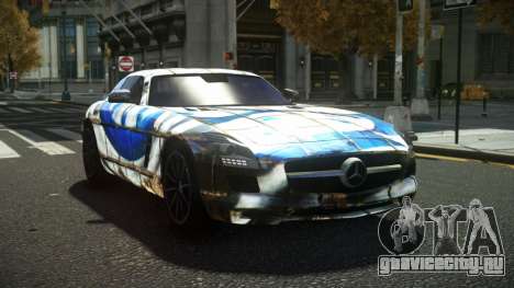 Mercedes-Benz SLS Sater S4 для GTA 4