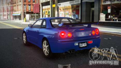 Nissan Skyline R34 Ganleen для GTA 4