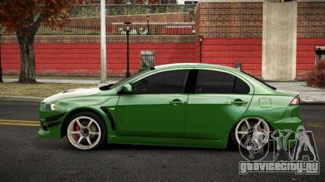 Mitsubishi Lancer Evolution X Ebaq для GTA 4