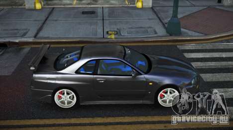 Nissan Skyline R34 Ruyuzo для GTA 4