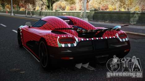 Koenigsegg Agera Ersy S3 для GTA 4