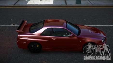 Nissan Skyline R34 Nuhxufi для GTA 4