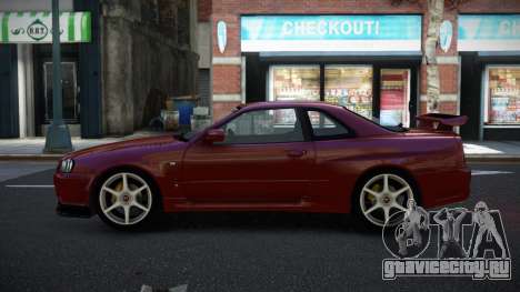 Nissan Skyline R34 Fale для GTA 4