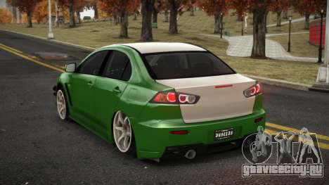Mitsubishi Lancer Evolution X Ebaq для GTA 4