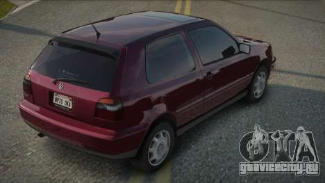 Volkswagen Golf Mk3 94th для GTA San Andreas