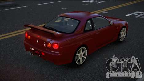 Nissan Skyline R34 Fale для GTA 4