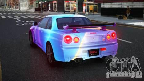 Nissan Skyline R34 Conia S8 для GTA 4