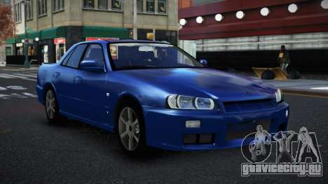 Nissan Skyline R34 Saxerasup для GTA 4