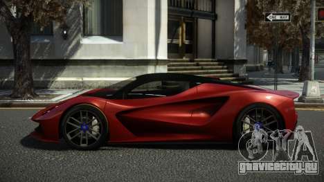 Lotus Evija Bafipefo для GTA 4