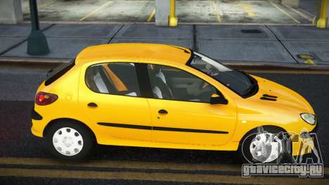 Peugeot 206 Jiwrod для GTA 4