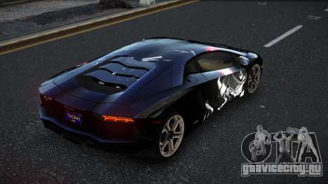 Lamborghini Aventador Ashter S7 для GTA 4