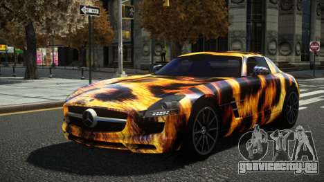 Mercedes-Benz SLS Sater S5 для GTA 4
