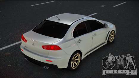 Mitsubishi Lancer Evolution X Ruta для GTA 4
