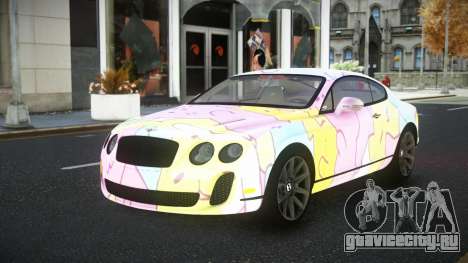 Bentley Continental GT Vinchson S9 для GTA 4