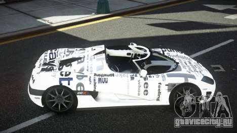 Koenigsegg CCX Lionio S13 для GTA 4