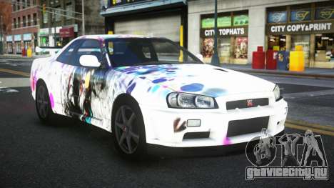 Nissan Skyline R34 Conia S11 для GTA 4