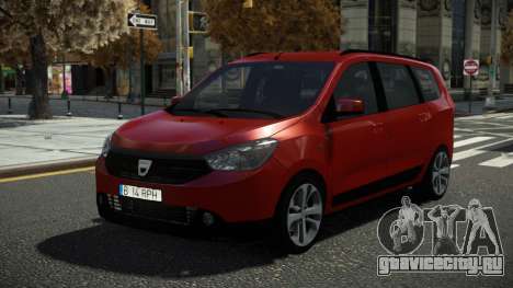 Dacia Lodgy Fovhohuq для GTA 4