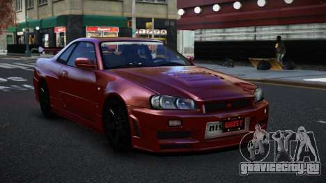 Nissan Skyline R34 Nuhxufi для GTA 4