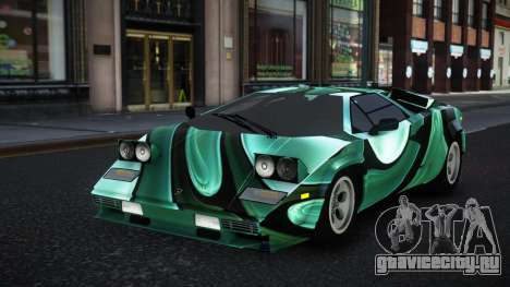 Lamborghini Countach Aireber S6 для GTA 4