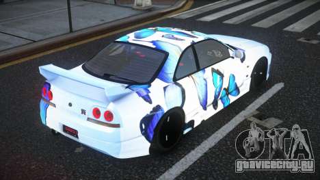 Nissan Skyline R33 Alsonry S2 для GTA 4