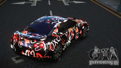 Nissan GT-R Elladan S4 для GTA 4