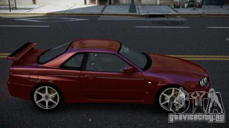 Nissan Skyline R34 Fale для GTA 4