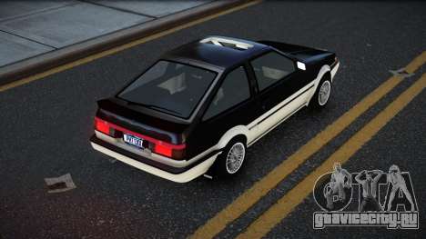 Toyota AE86 Fafduti для GTA 4
