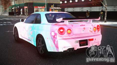 Nissan Skyline R34 Conia S4 для GTA 4