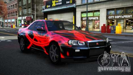 Nissan Skyline R34 Conia S12 для GTA 4
