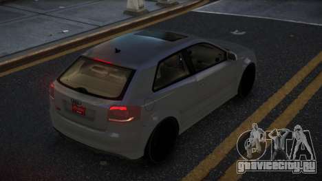 Audi S3 Vedvupuhe для GTA 4