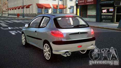 Peugeot 206 Liwi для GTA 4