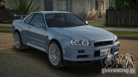1999 Nissan Skyline R34 GTR для GTA San Andreas
