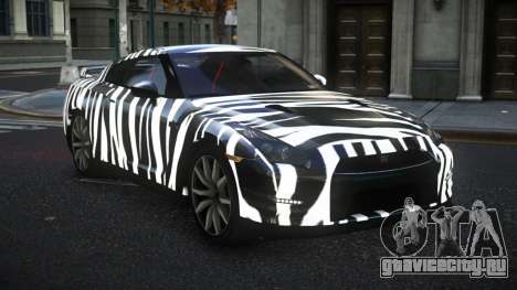 Nissan GT-R Elladan S8 для GTA 4