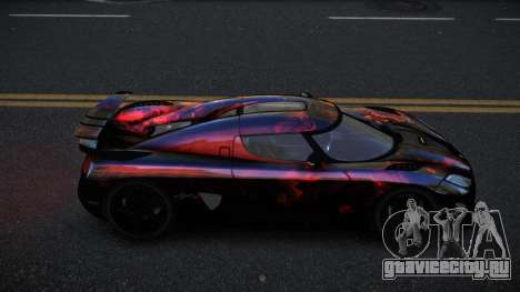 Koenigsegg Agera Nixak S3 для GTA 4