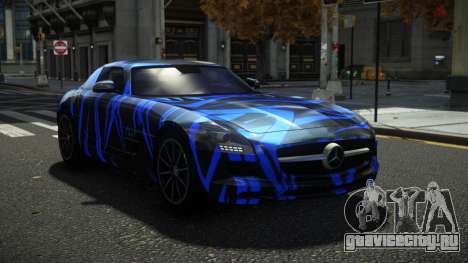 Mercedes-Benz SLS Sater S6 для GTA 4