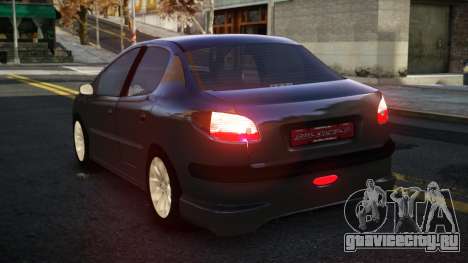 Peugeot 206 Nanolabud для GTA 4