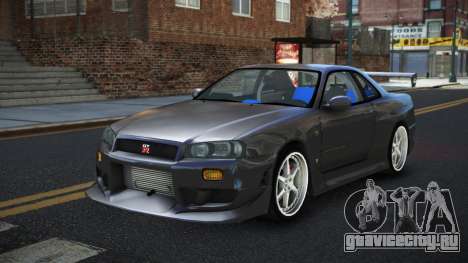 Nissan Skyline R34 Ruyuzo для GTA 4