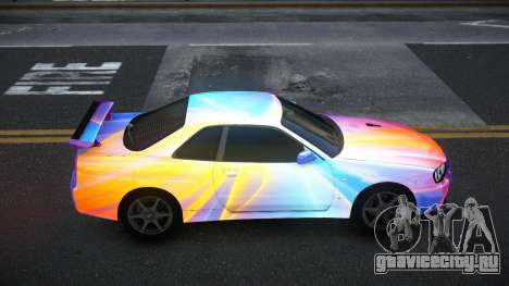 Nissan Skyline R34 Conia S8 для GTA 4