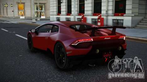 Lamborghini Huracan Bigsomat для GTA 4