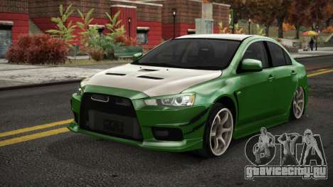 Mitsubishi Lancer Evolution X Ebaq для GTA 4