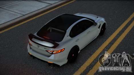 Alfa Romeo Giulia Awux для GTA 4