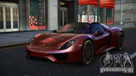 Porsche 918 Cormujejo для GTA 4