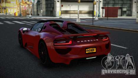 Porsche 918 Hanoke для GTA 4