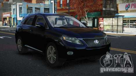 Lexus RX450H Giskax для GTA 4